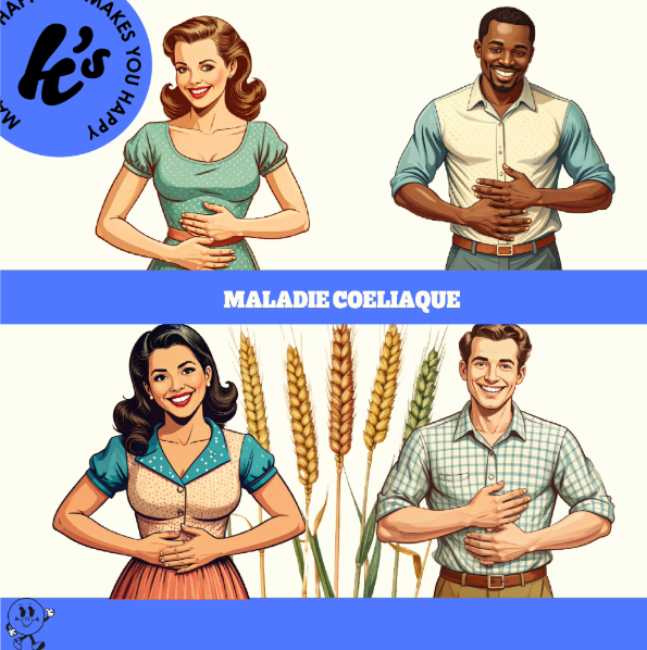 la maladie coeliaque logo kake's